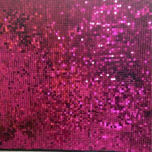 Shimmer Wall Panels with Black Backing【Hot Pink 】