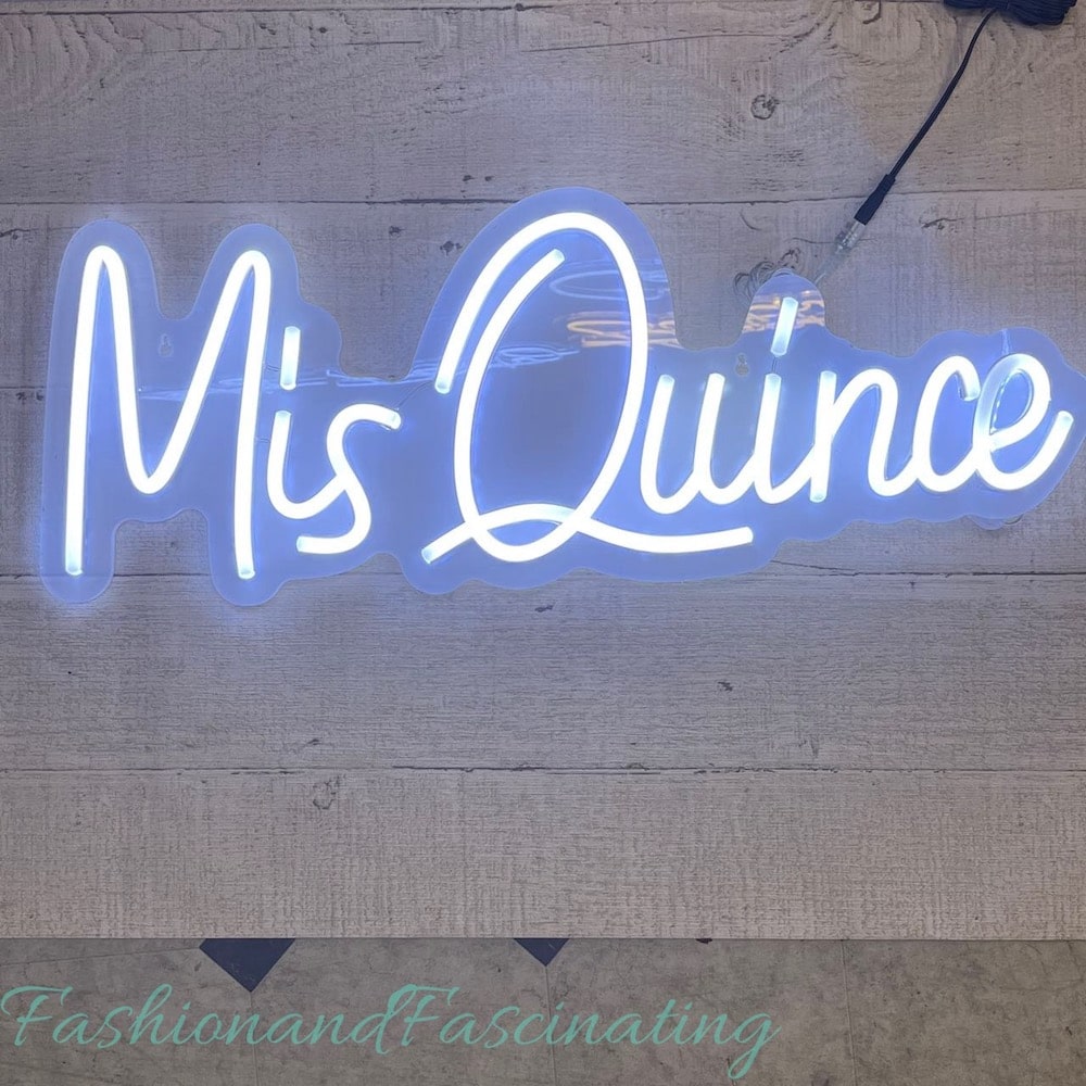 LED Neon Sign【Mis Quince】