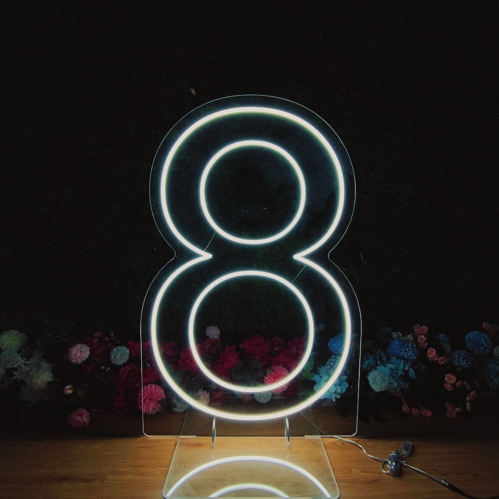 Number Neon Sign【0~9】