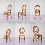 old Resin Armless Stacking Event Chair