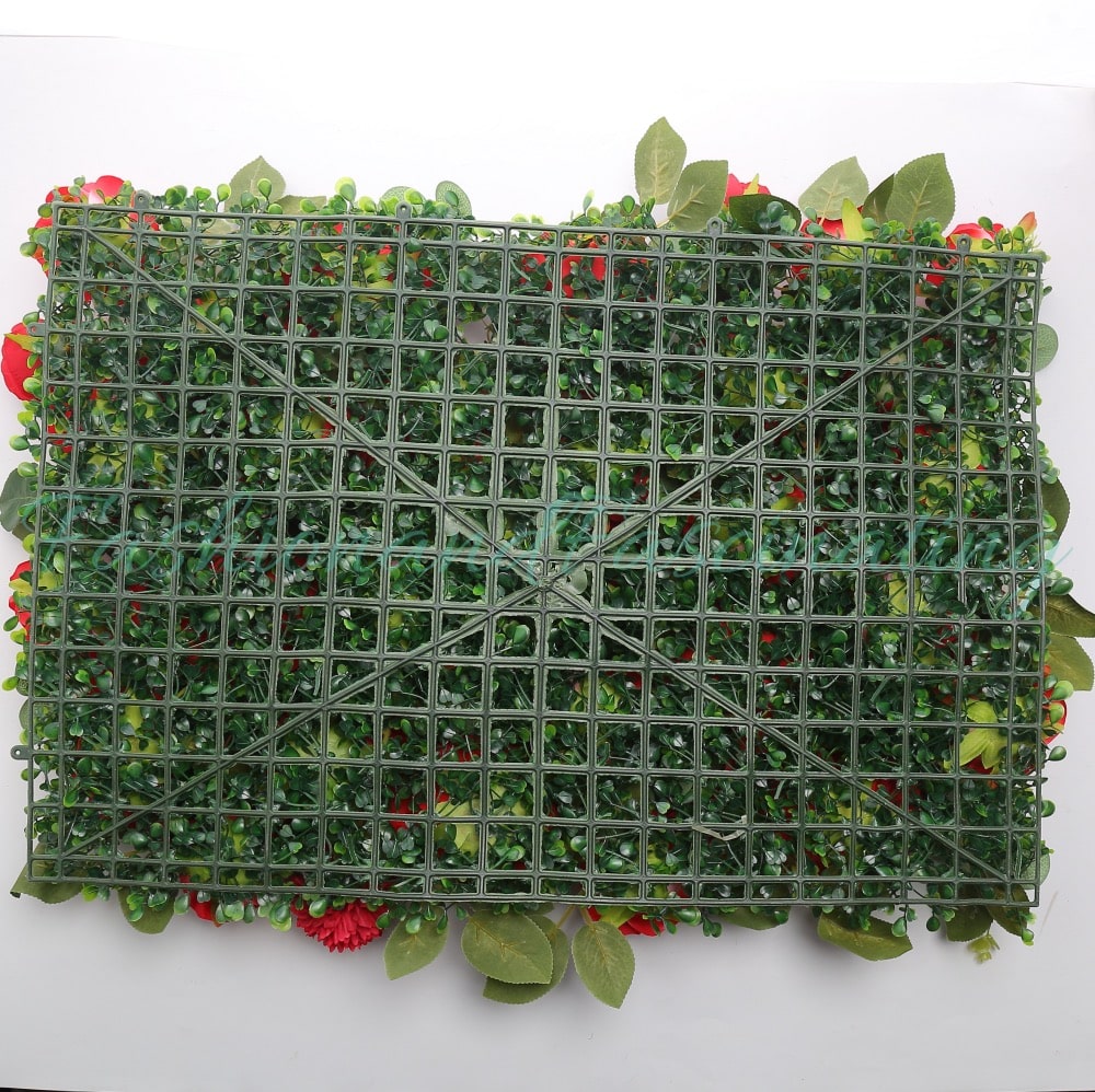 12 PCs Fabric Artificial Flower PanelsFloral BackdropWedding BackdropRose Backdrop