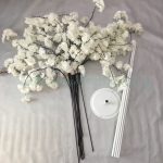 2 Pack | 4 Feet Tall Dropping Artificial Cherry Blossom Tree