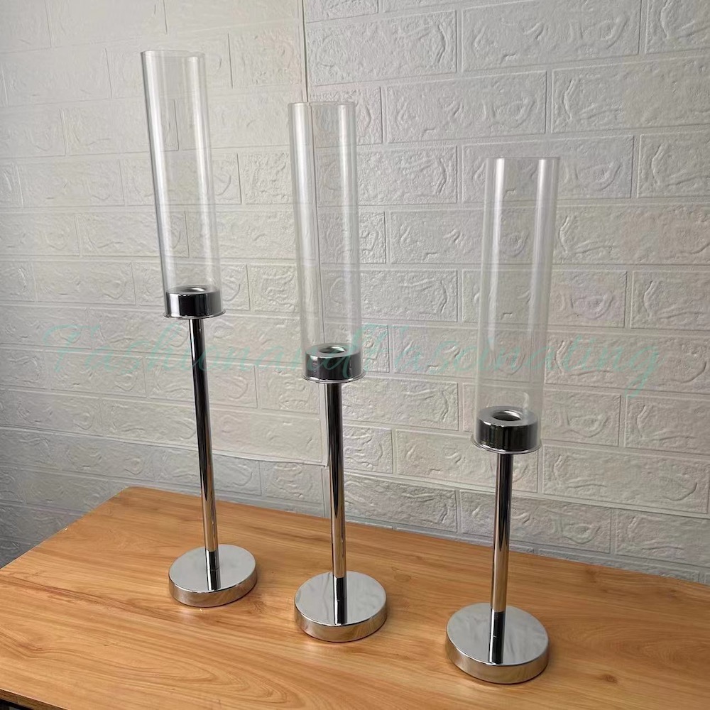 Set of 5 | 182022Tall 3 PCs Arms Cluster Candle Holders