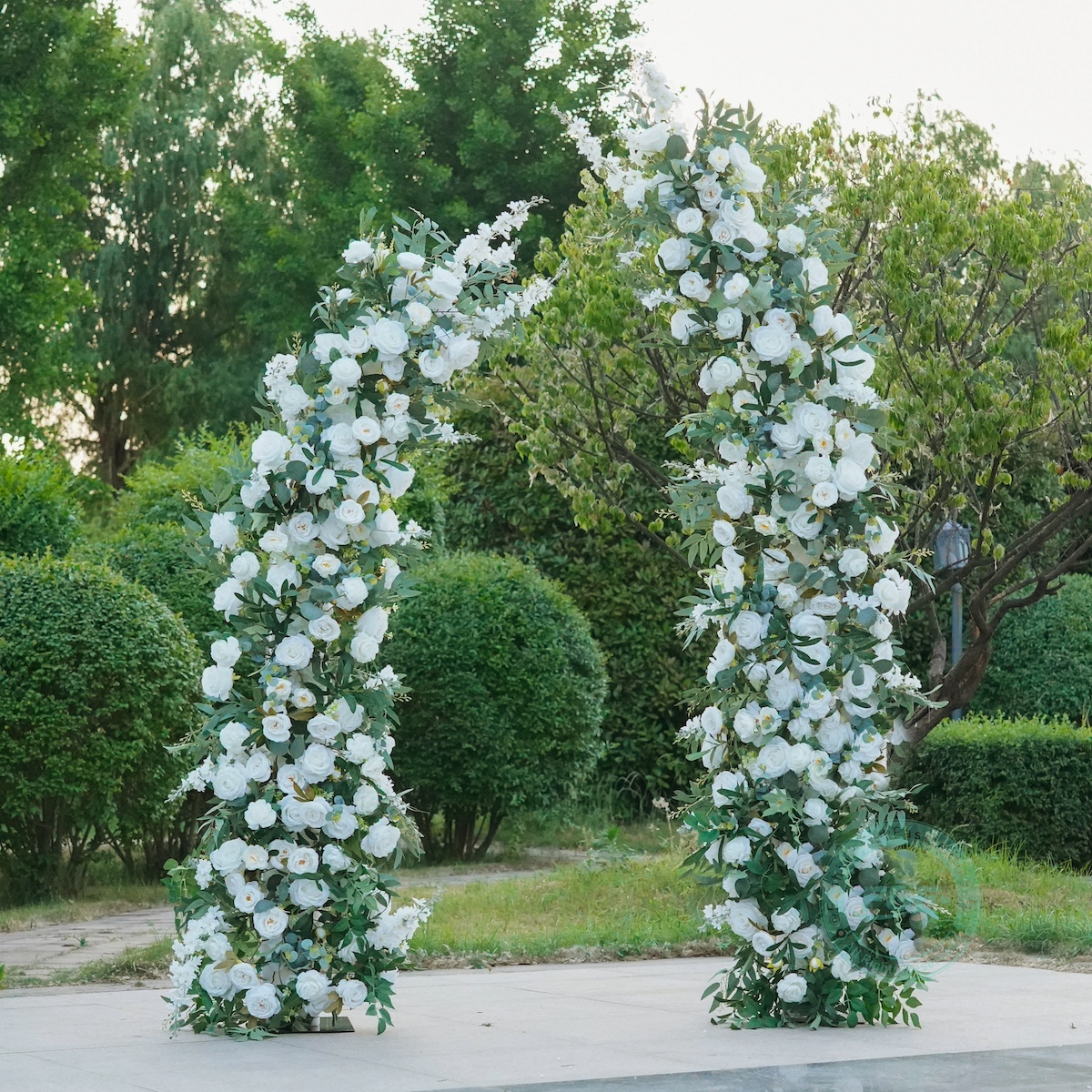 2 Pack | 48” Tall Acrylic Crystal Pillar Aisle Road Lead With Led Light fashion